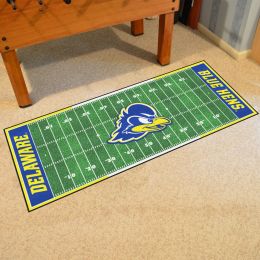 UD Fightinâ€™ Blue Hens Field runner Mat - Nylon 30 x 72