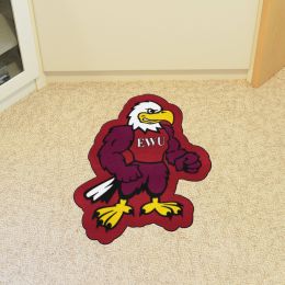 Eastern Washington Eagles Mascot Area Rug - Nylon