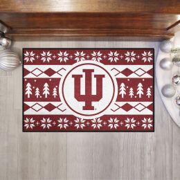 Indiana Hooisers Holiday Sweater Starter Doormat - 19 x 30