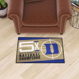 Duke Blue Devils Dynasty Starter Doormat - 19 x 30