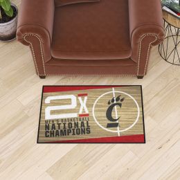 Cincinnati Bearcats Dynasty Starter Doormat - 19 x 30