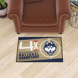UConn Huskies Dynasty Starter Doormat - 19 x 30