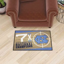 North Carolina Tar Heels Dynasty Starter Doormat - 19 x 30