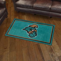 Coastal Carolina Chanticleers Area Rug - Logo 3' x 5' Nylon