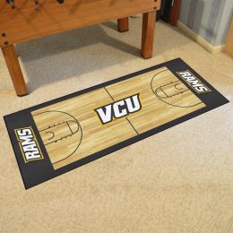 VCU Rams Basketball Court Runner Mat - 30 x 72