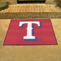 Texas Rangers Logo All-Star Mat - 34 x 44.5