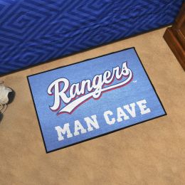 Texas Rangers Man Cave Starter Mat - 19 x 30