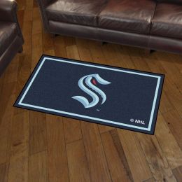 Seattle Kraken Area Rug - 3' x 5' Nylon