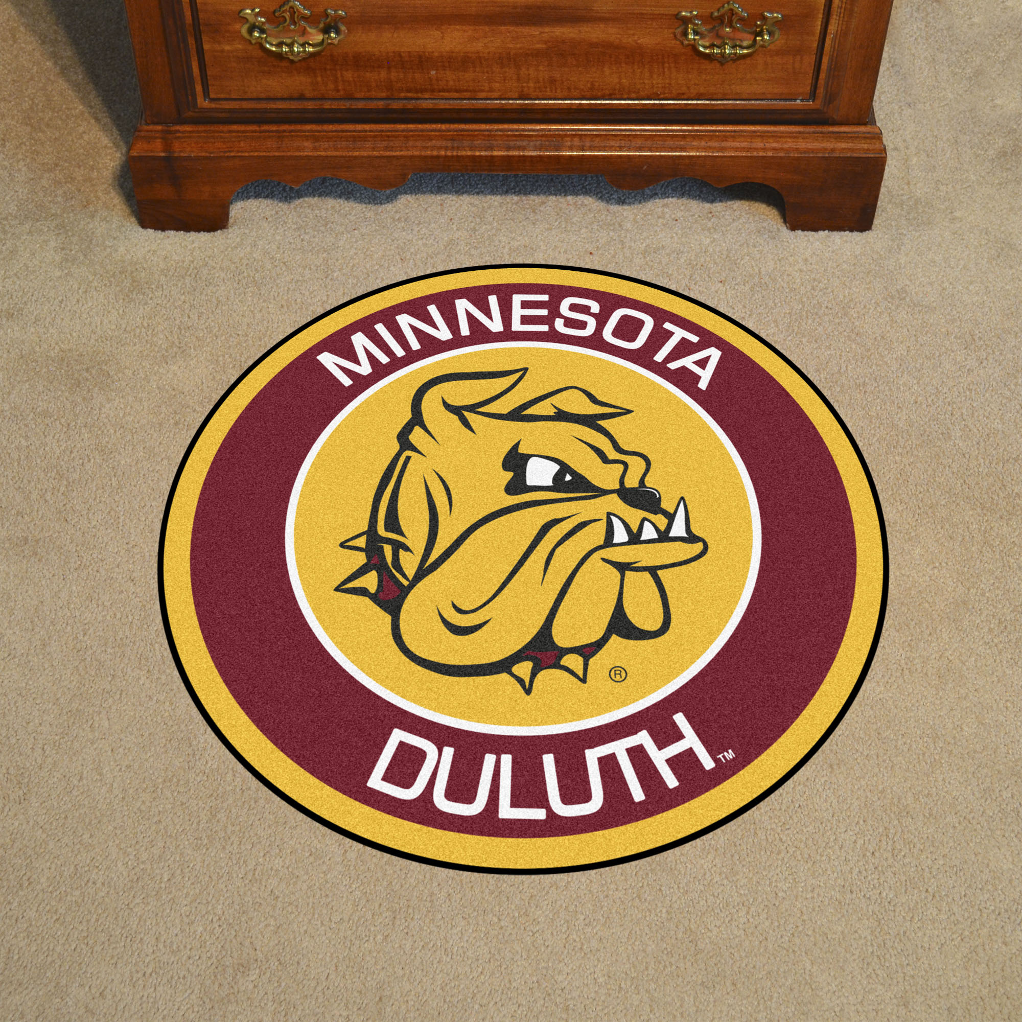 Fanmats University of Minnesota-Duluth Bulldogs Mascot Mat