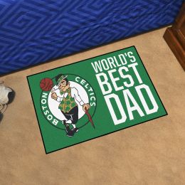 Boston Celtics Celtics World's Best Dad Starter Doormat - 19x30