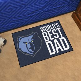 Memphis Grizzlies Grizzlies World's Best Dad Starter Doormat - 19x30