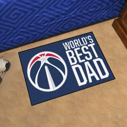 Washington Wizards Wizards World's Best Dad Starter Doormat - 19x30