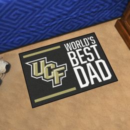 Central Florida  Knights World's Best Dad Starter Doormat - 19x30