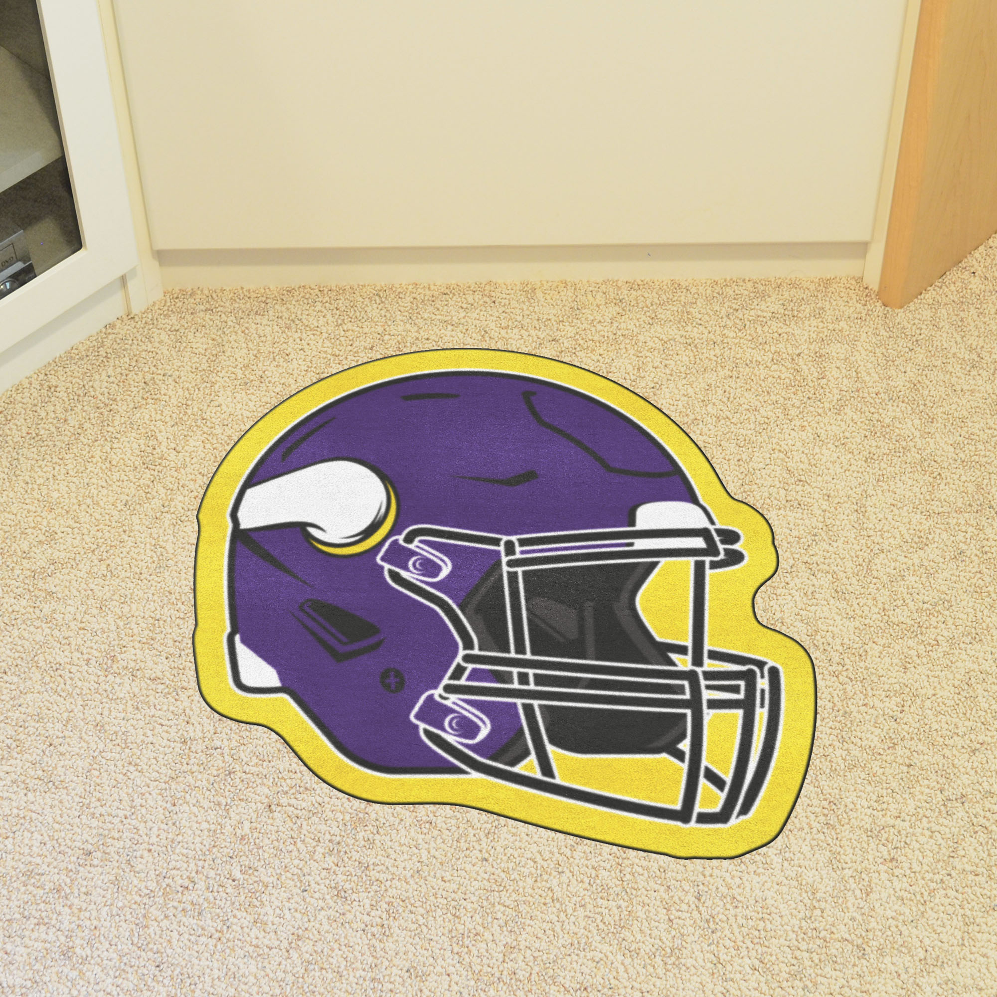 Minnesota Vikings Mascot Mat - Helmet