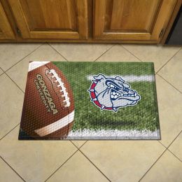 Gonzaga Bulldogs Football Scrapper Mat - 19 x 30 Rubber