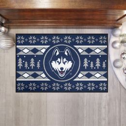 UConn Huskies Holiday Sweater Starter Doormat - 19 x 30