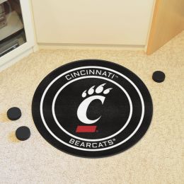 Cincinnati Bearcats Hockey Puck Shaped Area Rug