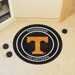 Tennessee Volunteers Hockey Puck Shaped Area Rug