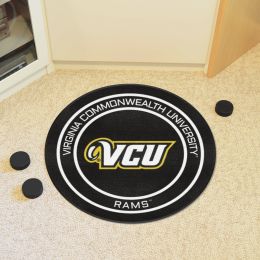VCU Rams Hockey Puck Shaped Area Rug