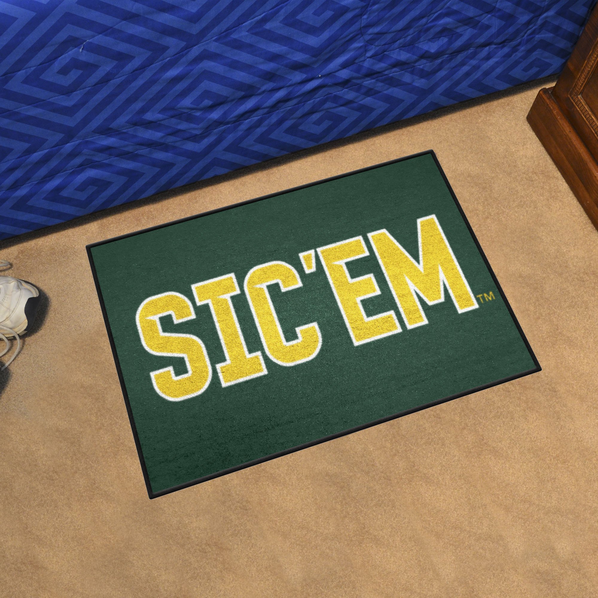 Baylor Bears Starter Mat Slogan - 19 x 30