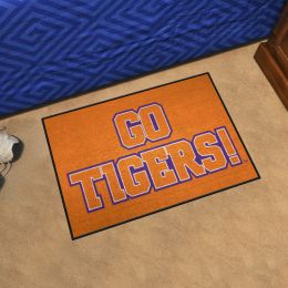 Clemson Tigers Starter Mat Slogan - 19 x 30