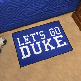 Duke Blue Devils Starter Mat Slogan - 19 x 30
