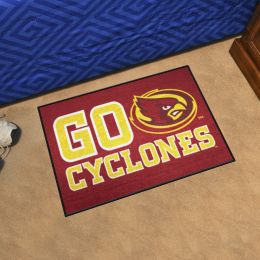 Iowa State Cyclones Starter Mat Slogan - 19 x 30