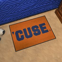 Syracuse Orange Starter Mat Slogan - 19 x 30