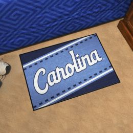 North Carolina Tar Heels Starter Mat Slogan - 19 x 30