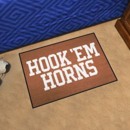 Texas Longhorns Starter Mat Slogan - 19 x 30