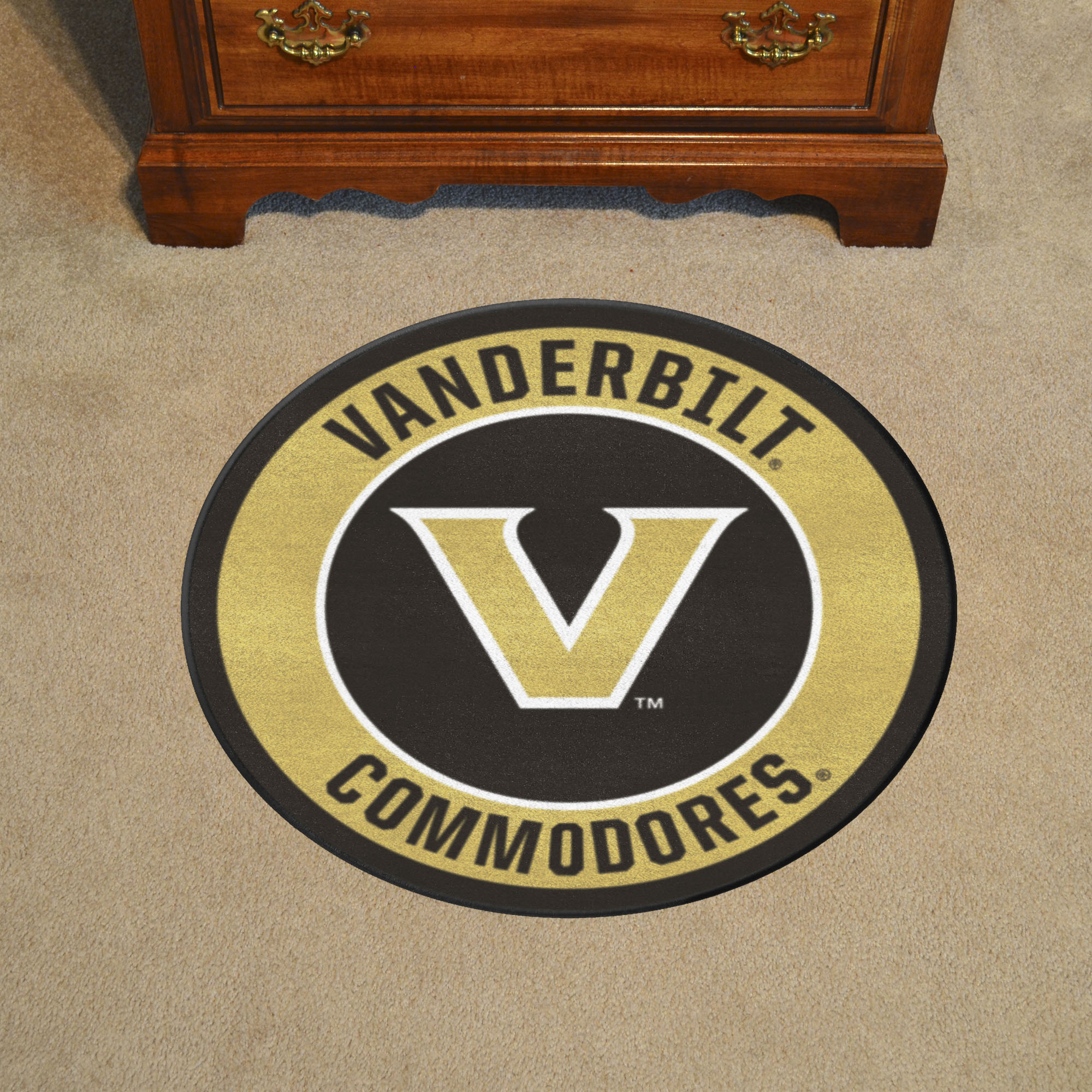 Vanderbilt Commodores Logo Roundel Mat - 27"