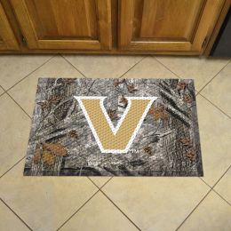 Vanderbilt Commodores Camo Scrapper Mat - 19 x 30 Rubber