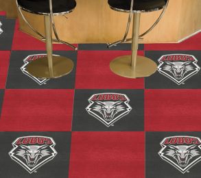 New Mexico Lobos Team Carpet Tiles - 45 sq ft