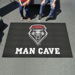 New Mexico Lobos Man Cave Ulti-Mat - Nylon 60 x 96