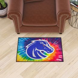 Boise State Broncos Tie Dye Starter Doormat - 19 x 30