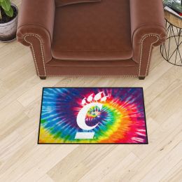 Cincinnati Bearcats Tie Dye Starter Doormat - 19 x 30