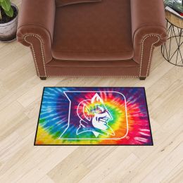 Duke Blue Devils Tie Dye Starter Doormat - 19 x 30