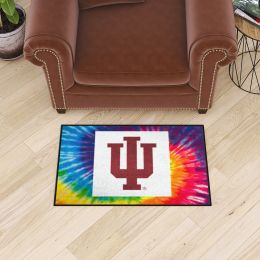Indiana Hooisers Tie Dye Starter Doormat - 19 x 30