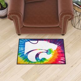 Kansas State Wildcats Tie Dye Starter Doormat - 19 x 30