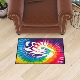 LSU Tigers Tie Dye Starter Doormat - 19 x 30