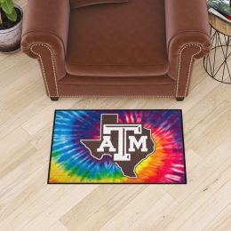 Texas A&M Aggies Tie Dye Starter Doormat - 19 x 30