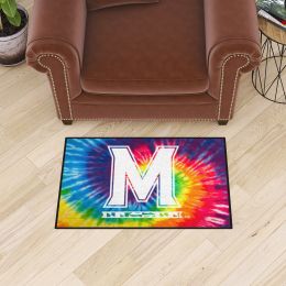 Maryland Terrapins Tie Dye Starter Doormat - 19 x 30