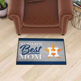 Houston Astros World's Best Mom Starter Doormat - 19 x 30