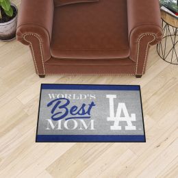 Los Angeles Dodgers World's Best Mom Starter Doormat - 19 x 30