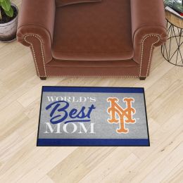 New York Mets World's Best Mom Starter Doormat - 19 x 30