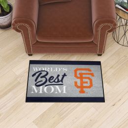 San Francisco Giants World's Best Mom Starter Doormat - 19 x 30