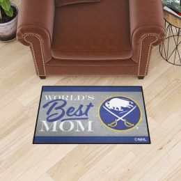 Buffalo Sabres World's Best Mom Starter Doormat - 19 x 30