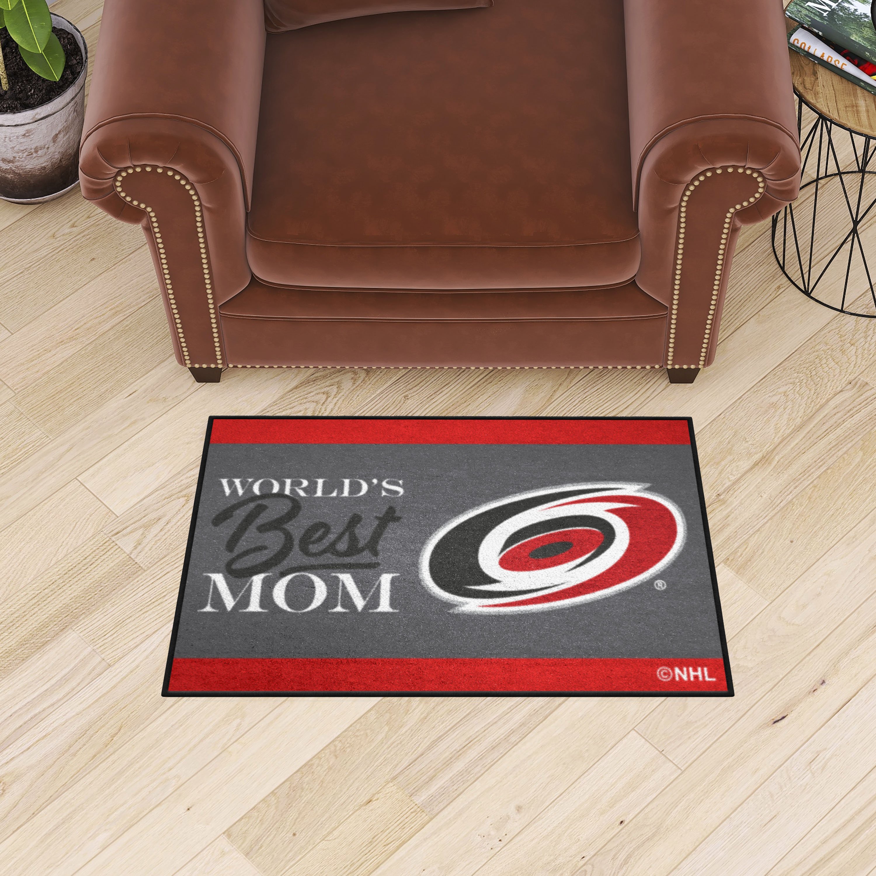 Carolina Hurricanes World's Best Mom Starter Doormat - 19 x 30