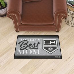 Los Angeles Kings World's Best Mom Starter Doormat - 19 x 30