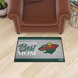 Minnesota Wild World's Best Mom Starter Doormat - 19 x 30